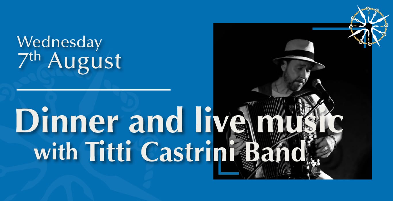 Dinner and live music with Titti Castrini Band