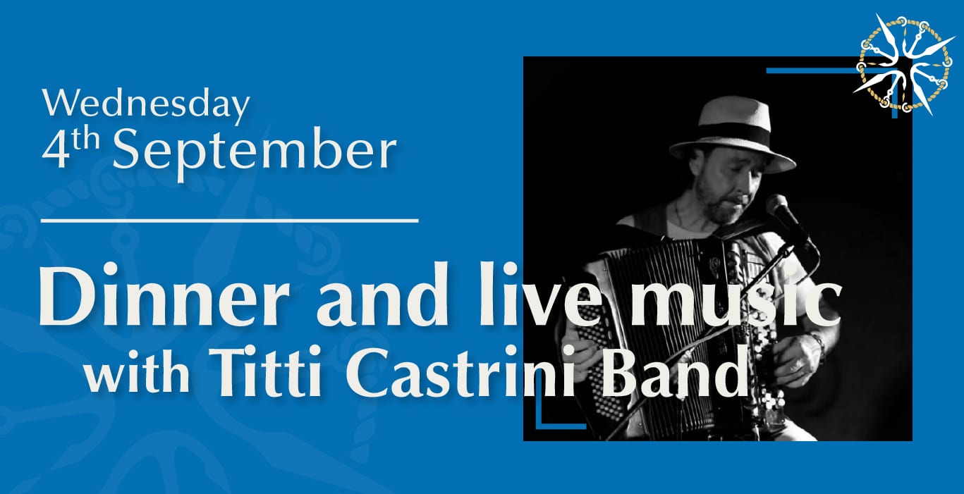 Dinner with live music with Titti Castrini Band